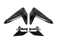 Aile Moto Carénage pour CB750 Déflecteurs d'ailes Et Spoilers D'appui Ailes De Carénage Avant Aérodynamiques pour Moto(Gloss Black)