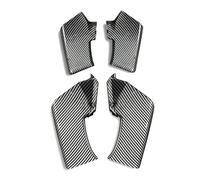 Aile Moto Carénage pour Ducati pour Streetfighter pour V4 Ailes Latérales Aileron Aérodynamique Déflecteur Aileron Carénage Moto(Fiber Look)
