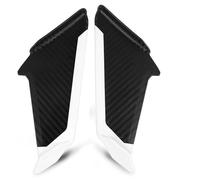 Aile Moto Carénage pour Suzuki pour GSXR600 pour GSX250R pour GSXS1000F Carénage Avant Ailerons Aérodynamiques Spoilers Latéraux Aile Dynamique(White)