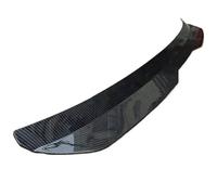 Aile Queue Voiture Becquet de Toit arrière pour Seat Leon 1P 5F MK3 ABS, décoration d'aile arrière de Voiture pour St pour Cupra TGI/pour FR Hatchback Aileron d'aile(Fake Carbon Fiber)