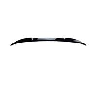Aile Queue Voiture Kit Carrosserie pour BMW X4 G02 2019-2024 Modification Extérieure du Couvercle Coffre Arrière Aileron Garniture Lèvre D'aile Tailfin Wing Toit ArrièRe(Noir)