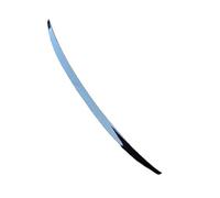 Aile Queue Voiture pour A6 C6 2005 2006 2007 2008 2009 2010 2011 Spoiler ABS Matériau Apprêt Couleur Lèvre De Coffre Arrière Aileron Aileron d'aile(Black)