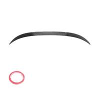 Aile Queue Voiture pour BMW Série 2 F44 Gran Coupé 2020-2024 ABS Noir Carbone Lunette Arrière Toit Voiture Spoiler Ailes Tuning Extérieur Aileron d'aile(Carbon Fiber Look)