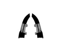 Aile Queue Voiture pour BMW Série 4 G22 G23 2020+ Diffuseur Splitter Cover Kits Carrosserie Auto Pare-Chocs Arrière Wrap Coin Aileron Coffre ArrièRe(Noir)