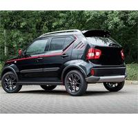 Aile Queue Voiture pour Suzuki pour Ignis Spoiler 2017 2018 2019-2021 Plastique ABS Non Peint Couleur d'apprêt aileron d'aile de Coffre arrière Aileron d'aile(Black)