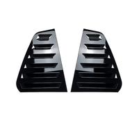 Aile Queue Voiture pour VW pour Golf 7 pour Golf 7.5 pour MK7 pour MK7.5 2014-2020 Triangle Arrière Fenêtre Louvre Côté 2 Pièces(Noir)
