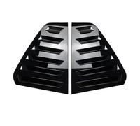 Aile Queue Voiture pour VW pour Golf MK6 08-12 Volets Fenêtre Arrière Couverture Latérale 1 Paire Stores Voiture Autocollant Extérieur(Noir)