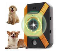 AILEDA Dispositif anti-aboiement, effraie et entraîneur pour chiens à ultrasons, appareil anti-aboiement avec une portée de 10 mètres, nettoyant sûr et efficace pour chiens qui aboient à l'extérieur