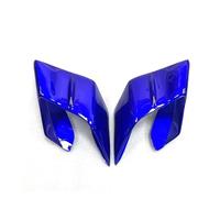 Aileron Aérodynamique Carénage D'aile Fixe pour YZF R1 R1M 2015-2024, Petit Aileron, Accessoires De Moto Aérodynamiques Spoiler Avant Moto(Bleu)
