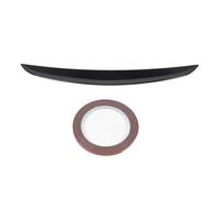 Aileron Arrière ABS Noir Brillant pour Hayon Compact Premium, 2019-2023 | Construction ABS durable finition noire brillante profil aérodynamique stabilité accrue ajustement précis hayon compact W177