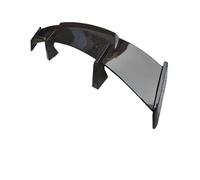 Aileron arrière, aileron arrière, kit de carrosserie extérieur, décoration en fibre de carbone, réglage de voiture de course(Black)