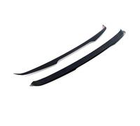 Aileron Arrière Aileron arrière pour Volvo XC60 MK2 2017-2022 R-Design, Extension de becquet arrière, Autocollant ABS Noir en Fibre de Carbone Becquets Voiture
