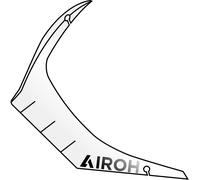 Aileron arrière Airoh GP 550 S Rush Blanc Jaune Casque taille M