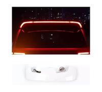 Aileron arrière avec éclairage LED Compatible Pour Toyota Prado Land Cruiser 2008-2021, kit de conversion de becquet, feu stop, accessoires de voiture(White)