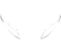 Aileron arrière Blanc Brillant Extractor Casque Airoh Twist 3