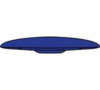 Aileron arrière Bleu mat Casque Airoh H.20 Taille XS - S - MS