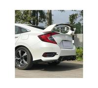 Aileron arrière compatible avec Honda Civic 10e génération Sedan 2016, 2017, 2018, 2019 et 2020 (blanc nacré)