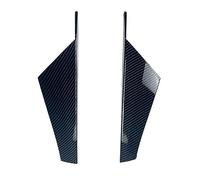 Aileron arrière de Voiture Couvercle de déflecteur de vitre pour arrière de Voiture, becquet latéral, Accessoires extérieurs pour VW pour Golf 8 MK8 2020 2021(Carbon Texture)