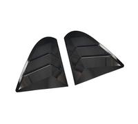 Aileron arrière de Voiture pour Mitsubishi pour Lancer EX X pour Evo côté Lunette pour arrière pour obturateur d'aération Couvercle de persienne Garniture Accessoires(Carbon Texture)