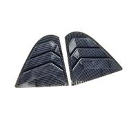 Aileron arrière de Voiture pour Mitsubishi pour Lancer EX X pour Evo côté Lunette pour arrière pour obturateur d'aération Couvercle de persienne Garniture Accessoires(Carbon Texture)