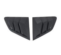 Aileron arrière de Voiture pour Nissan pour Qashqai J11 Accessoires de Voiture ABS Plastique Lunette pour arrière Persiennes Volets Stores Couverture Garniture 2 pièces(2)