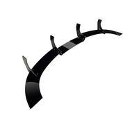 Aileron arrière de Voiture Protecteur Séparateur Becquet Diffuseur Lèvre Pare-Chocs Arrière Style Voiture pour VW pour Golf 5 pour MK5 pour R32 2006-2009