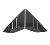Aileron arrière de Voiture Stores de Lunette pour arrière de Voiture persiennes latérales pour Couvercle d'aération pour Ford pour Focus St RS MK3 2012-2018 pour hayon(Carbon Pattern)