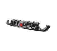 Aileron Arrière Diffuseur de Pare-Chocs arrière avec éclairage LED pour Infiniti Q50 Q50L 2018-2023 Becquet Toit Arrière(Noir Brillant)