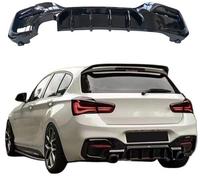 Aileron Arrière Diffuseur De Pare-Chocs Arrière pour BMW Série 1 F20 2015 2016-2020, Becquet De Pare-Chocs Séparateur De Lèvre Ailerons Kit Carrosserie Arrière