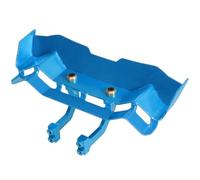 Aileron arrière en Alliage d'aluminium for Voiture radiocommandée MJX Hyper GO 14209 14210, 1/14, pièces et Accessoires améliorés en métal(Blau)