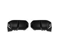 Aileron Arrière Lot de 2 diffuseurs lèvre arrière de Voiture, Autocollant décoratif pour BMW ix3 G08 2021 2022 2023 2024 Becquets Voiture(Noir Brillant)