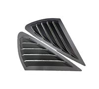Aileron arrière Lunette arrière de Voiture pour Ford pour Focus MK2 2005 2006-2013 Stores à hayon, persiennes latérales becquet arrière(Dumb Black)
