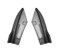 Aileron ArrièRe pour BMW pour X3 G01 LCI 2018-2021 Séparateur Pare-Chocs Arrière Becquet Latéral Diffuseur Garniture Kits Carrosserie ABS Cover Aileron(Look de Carbone)