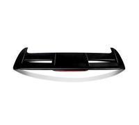 Aileron Arrière pour Ford pour Fiesta Hatchback St 2008 2009 2010 2011 2012 2013 2014 2015 2016 2017 2018-2019 Aileron Toit Arrière Noir Brillant avec Éclairage LED Arrière Spoiler