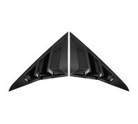 Aileron arrière pour Honda Civic Type R/Hatchback 2017-2020, Noir Brillant, Cache de Grille d'aération de vitre latérale arrière