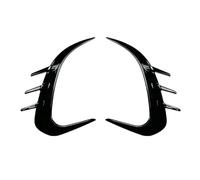 Aileron Arrière pour Mercedes pour Benz Classe GLC X254 GLC260 GLC300 pour AMG 2023+ Voiture ABS Pare-Chocs Arrière Lèvre Spoiler Canards Évents Becquets Voiture(Noir Brillant)
