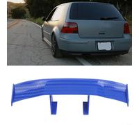 Aileron arrière pour véhicule avec style mini aile pour une amélioration esthétique de l'extrémité arrière pour une utilisation sur divers modèles de voitures, résiste aux intempéries et aux UV (bleu)