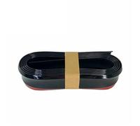 Aileron arrière Protection de Jupe Pare-Choc Avant Voiture, 2,5 m, moulures extérieures, Bande Caoutchouc Universelle pour carrosserie Aileron Spoiler(Glossy Black)