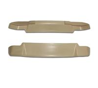 Aileron Arrière Supérieur pour Land pour Rover pour Defender 2020 21 22 Becquet Toit Arrière en Carbone Noir, Couvercle Coffre, Ailes Coffre Partie Extérieure en Carbone Noir(Carbon Printing)