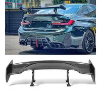Aileron arrière universel de 47 pouces, aileron de coffre arrière réglable de style GT, compatible avec Mazda Miata, Chevy, Corvette, Camaro, Nissan, Lexus, Toyota, Honda, Civic, Ford, Mustang, Scion