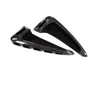 Aileron Arrière Voiture 2 Pièces/ensemble ABS Voiture Avant Garde-boue Côté Évent Couverture Garniture Requin Branchies Côté Évent Autocollant Pour B&MW Série X X5 F15 X5M F85 Spoiler Coffre Arrière (