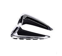 Aileron Arrière Voiture 2 Pièces/ensemble ABS Voiture Avant Garde-boue Côté Évent Couverture Garniture Requin Branchies Côté Évent Autocollant Pour B&MW Série X X5 F15 X5M F85 Spoiler Coffre Arrière (