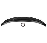 Aileron Arrière Voiture Becquet Coffre Arrière Séparateur D'aile Rabat À Lèvres Bec Canard Couvercle pour BMW G22 Série 4 430i G82 pour M4 2021-2024(Look de Carbone)