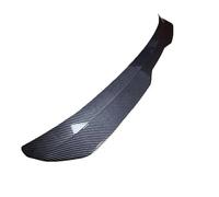Aileron Arrière Voiture Becquet de Toit arrière Noir Brillant pour Clio MK5 (2019-2024), aileron Voiture décoratif Becquet Aileron Coffre(Look de Carbone)