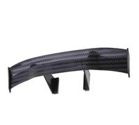 Aileron Arrière Voiture Mini Aileron De Voiture Modifié Décoration Automatique sans Perforation(Black)