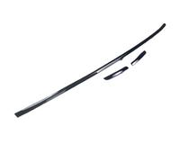 Aileron Arrière Voiture pour A6 pour pour S-Line S6 C8 2019-2024 Berline Voiture Bande De Garniture Feu Arrière en Acier Inoxydable Noir Brillant Couvercle Stop Becquet Becquet Toit