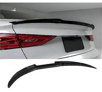 Aileron Arrière Voiture pour Audi A3 8V 8Y Sedan 2013-2024, Becquet Aileron Lame de Coffre Accessoire Voiture Tuning,Bright Black
