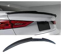 Aileron Arrière Voiture pour Audi A5 Coupe/Cabriolet/Sportback F5/B9 8F/B8 8T8/B8 8T3/B8 2007-2024, Becquet Aileron Lame de Coffre Accessoire Voiture Tuning,Carbon Fiber Look