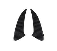 Aileron Arrière Voiture pour Benz pour CLA Classe Sport C118 pour CLA200/220/250 pour CLA45 pour AMG 2020+ 2X Aileron Pare-Chocs Arrière Voiture Aile Latérale Canard Becquet Toit(Carbon Look)