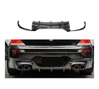 Aileron Arrière Voiture pour BMW M6 E63 E64 2006 2007 2008 2009 2010, Fibre Carbone Diffuseur Lèvre Chocs Spoiler Séparateurs Pare-Chocs Arrière Accessoire